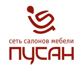 Логотип сети салонов мебели Пусан
